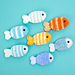 Fish plushie pattern