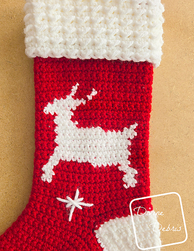 Twinkle Toes Reindeer Stocking photo 5
