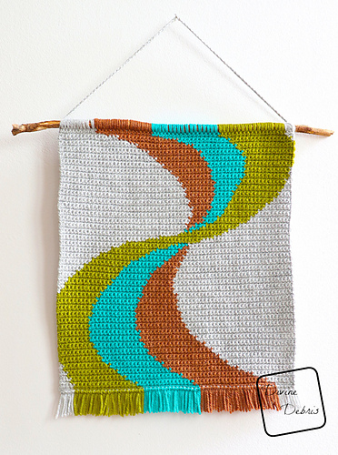 Color Swirl Wall Hanging photo 2