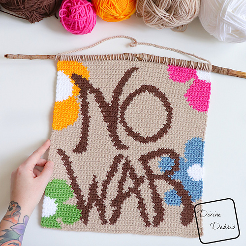 No War Wall Hanging
