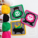 Cute Witch Squares pattern 