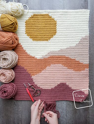 Painted Hills Wall Hanging photo 6