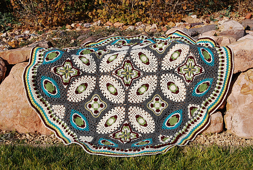 Ravelry: Deftly Delft CAL AFGHAN 2016 pattern by Margaret MacInnis