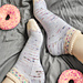 Donut Socks pattern 