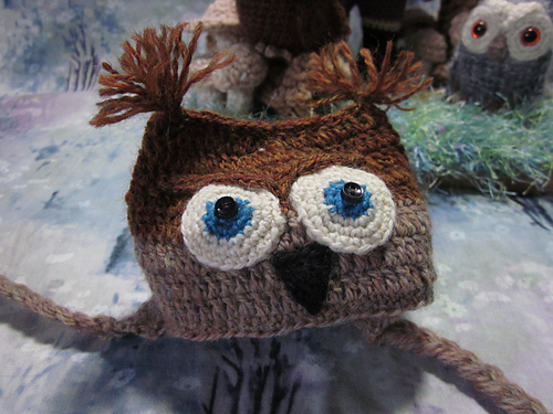 Miranda's doll owl hat photo 2