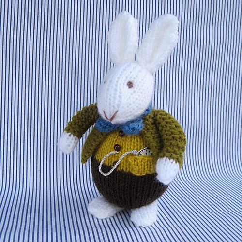 Ravelry: White Rabbit in Wonderland pattern by Wendy Phillips