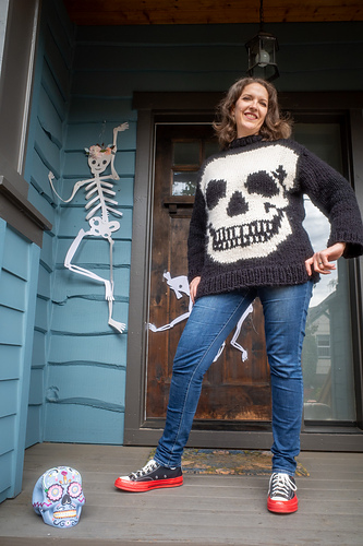 Ravelry: Skull Chart pattern by Jennifer Stafford