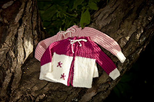 Clara - Baby Cardigan & Hat photo 1