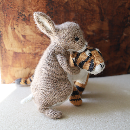 Ravelry: Wabbit the Rabbit pattern by Claire Garland