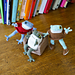 Froglets and Clothes pattern