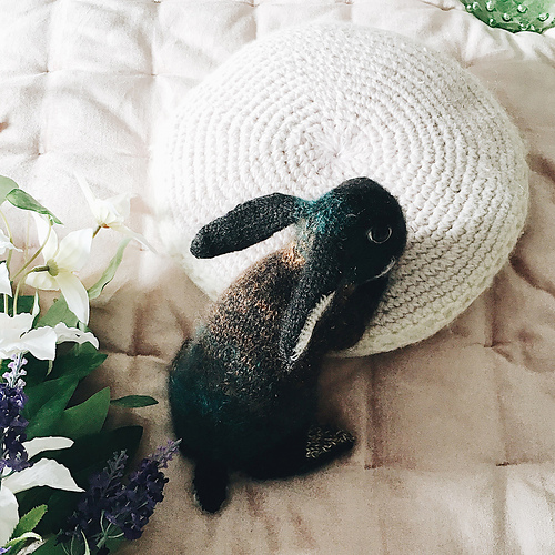 Svart Otter Rex - Claire Garland