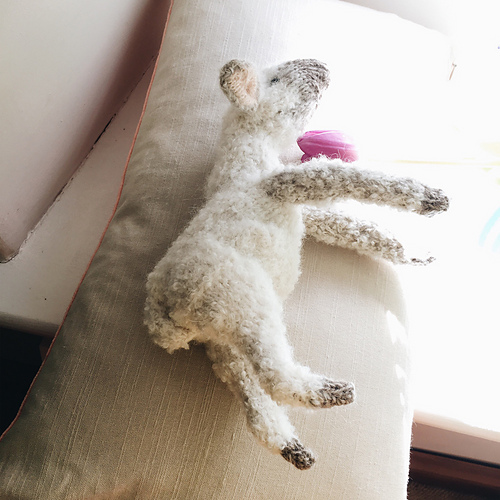 Ravelry Lamb pattern by Claire Garland