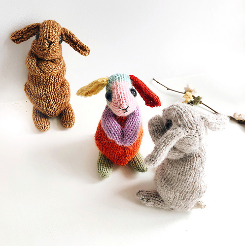 Ravelry: Beginner's Rainbow Rabbit pattern by Claire Garland