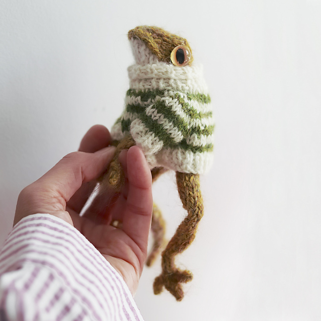 sweater frog