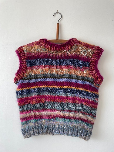 Chunky Strikkvest - Tracey Doxey