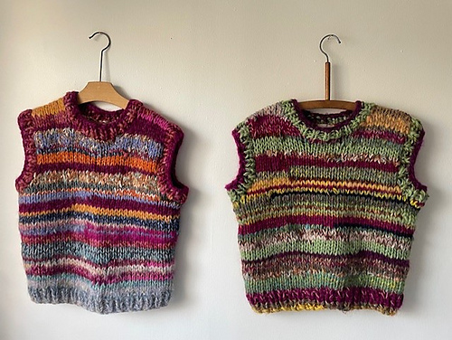 Chunky Strikkvest - Tracey Doxey