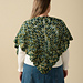 High Desert Shawl, knit in Smooshy Cahsmere, color Giddyup