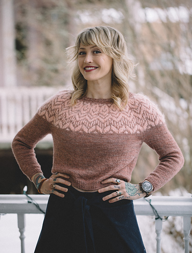 RosaFløyel Genser - Andrea Mowry