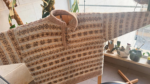 Ravelry: Shetland Heritage sweater No.1 pattern by Nataly Menyaev