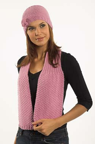 Breast Cancer Hat, Scarf & Flower Pin photo 1
