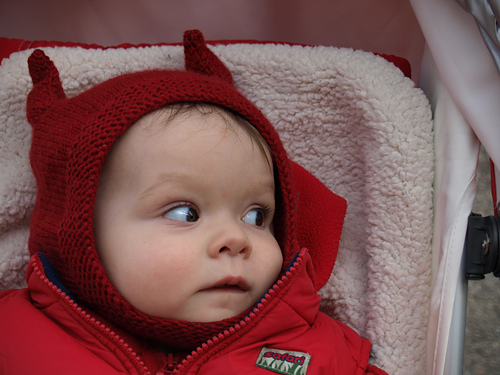 Heirloom Baby Bonnet - With Ears - duckicanuck