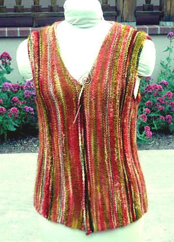 Ravelry: Vertically Striped Vest pattern by Liz Ungar