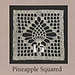 Pineapple Squared pattern 