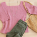 Tunisian Raglan Tee pattern 