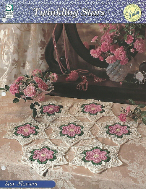 Twinkling Stars Doilies HOWB Series Wishing Star Doily Crochet Pattern