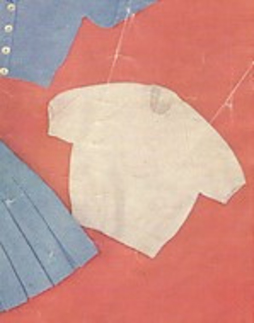 Girl's three piece suit - the jumper