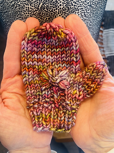 Wildflower Mittens and Cowl photo 3