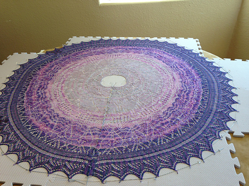 Evenstar Cape - earthnskyknitter