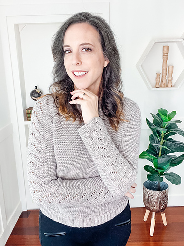 Lovely Lace Crochet Sweater photo 4