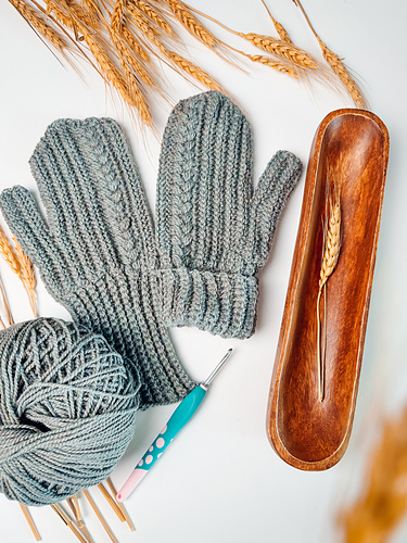 Autumn Wheat Mittens photo 9