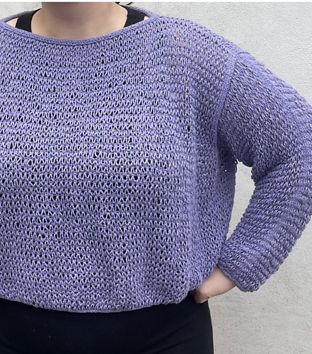 Enkelt og luftig Bluse - Easy as knit