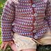 Ultra Easy Moss Stitch Cardigan Baby pattern 