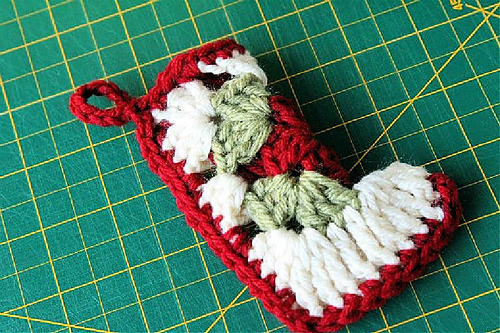 Christmas stocking ornament party favor