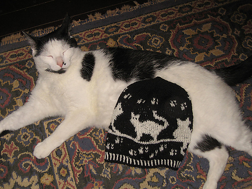 Ravelry: Herding Cats Stranded Hat pattern by Karen Buhr