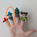 Basoa - Wizard finger puppet pattern