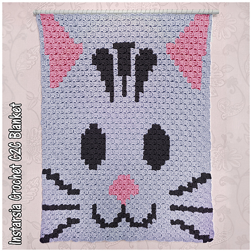 Ravelry: Cat Face pattern by Emma Heywood
