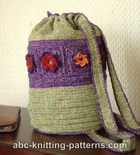 Woodland Meadow Crochet Backpack photo 1