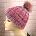 Cozy Ribbed Pom-Pom Hat for Kids pattern 