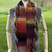 Two-Color Cable Scarf pattern