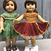 Beautiful Flared Skirt Dress for 18-Inch Dolls pattern 
