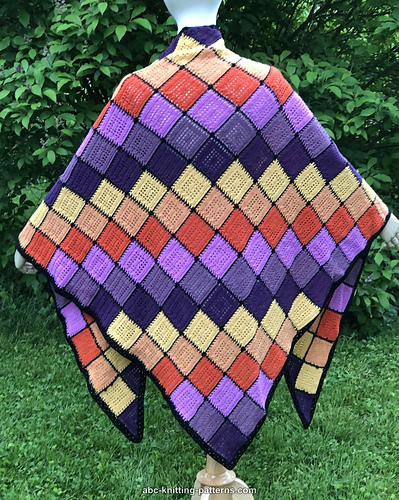 Meadow Colors Modular Shawl