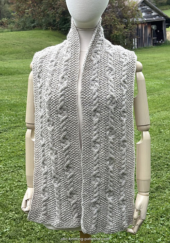 Knotwork Path Scarf