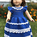 Elegant Ball Dress for 18-Inch Doll pattern 