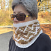 Chevron Drift Cowl pattern 