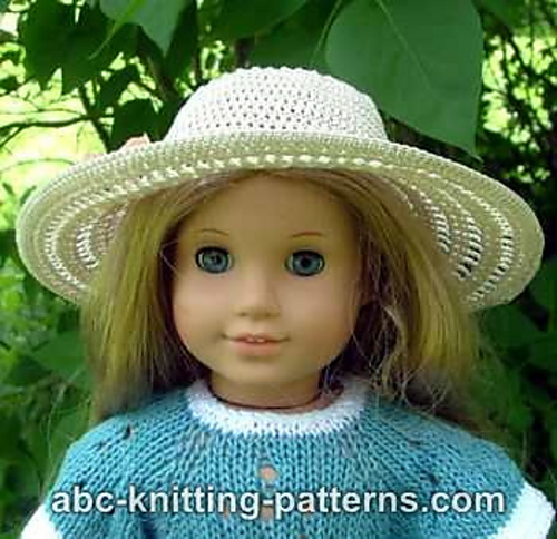 American Girl Doll Summer Breeze Hat photo 1