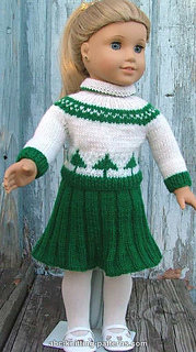 Ravelry: Doll Colorwork Sweater pattern by Elaine Phillips
